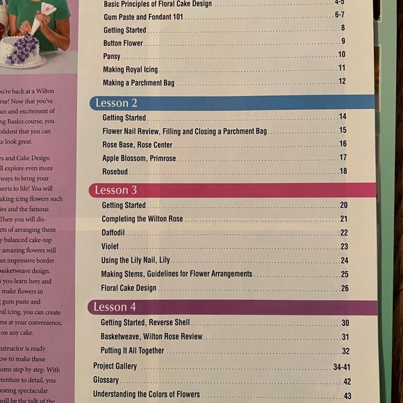 Cake decorating lesson books - Picture 5 of 7